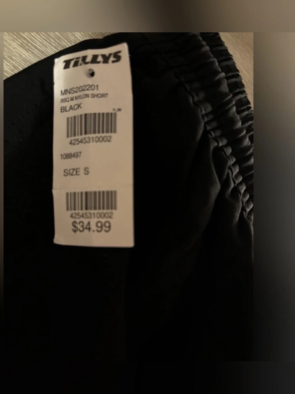 NWT RSQ Black Men's shorts 6